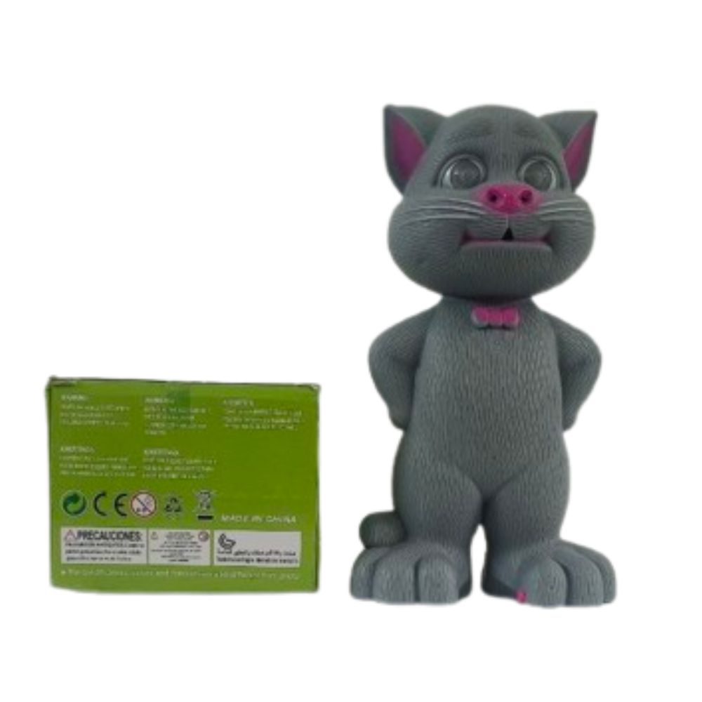 Talking Tom Cat Toy with AI Voice Record & Touch Sensors for Kids - Image 3